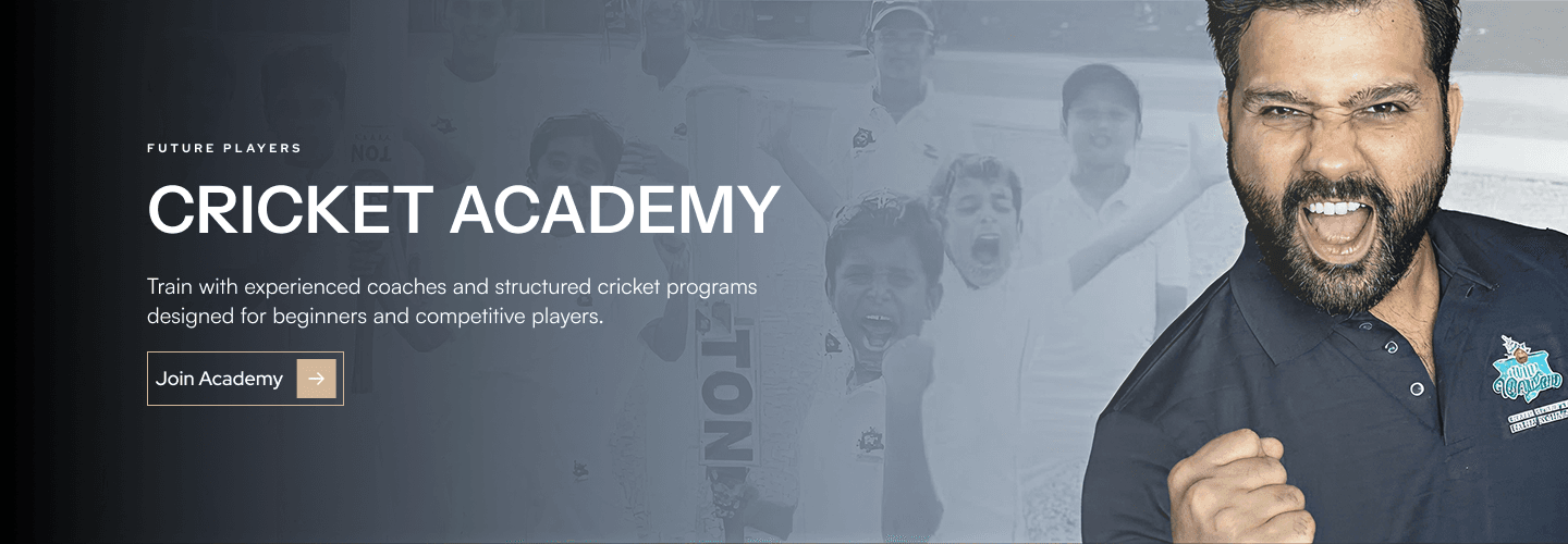 Cricket Academy — train with experienced coaches and structured cricket programs.