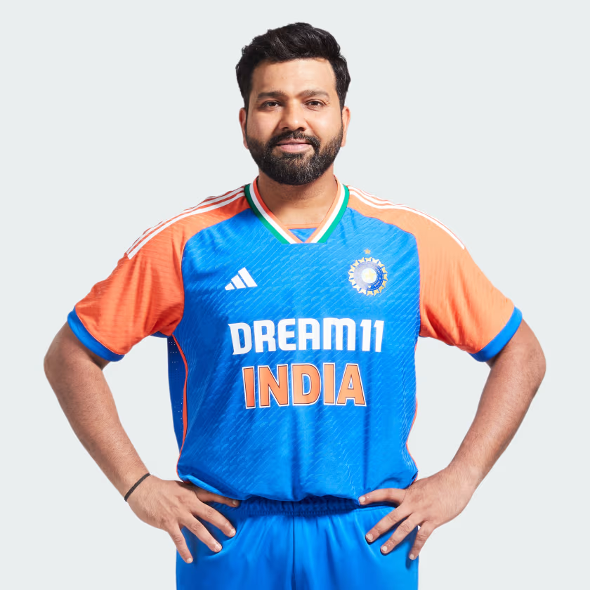 Buy Adidas Sports Official Indian T 20 Jersey Online US Cricket Store